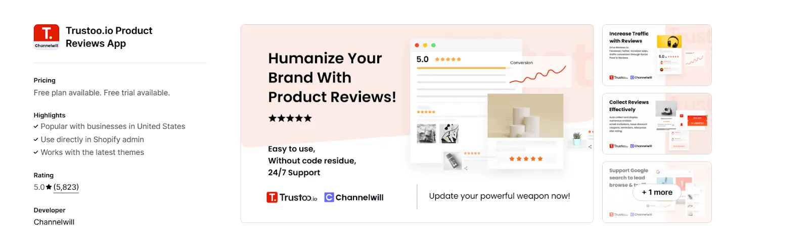 Trustoo.io Product Reviews App